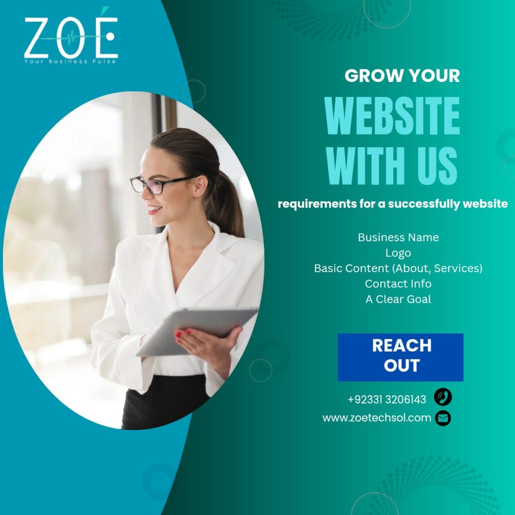 Website homepage with SEO and design metrics increasing leads